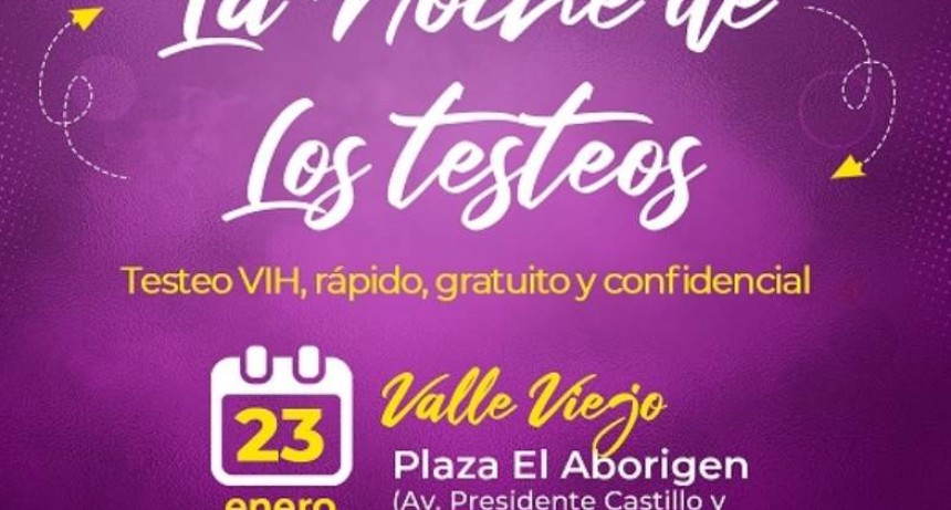 SE VIENE LA NOCHE DE LOS TESTEOS