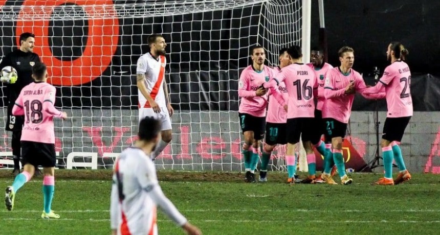 BARCELONA VOLVIÓ A LA VICTORIA DE LA MANO DE MESSI