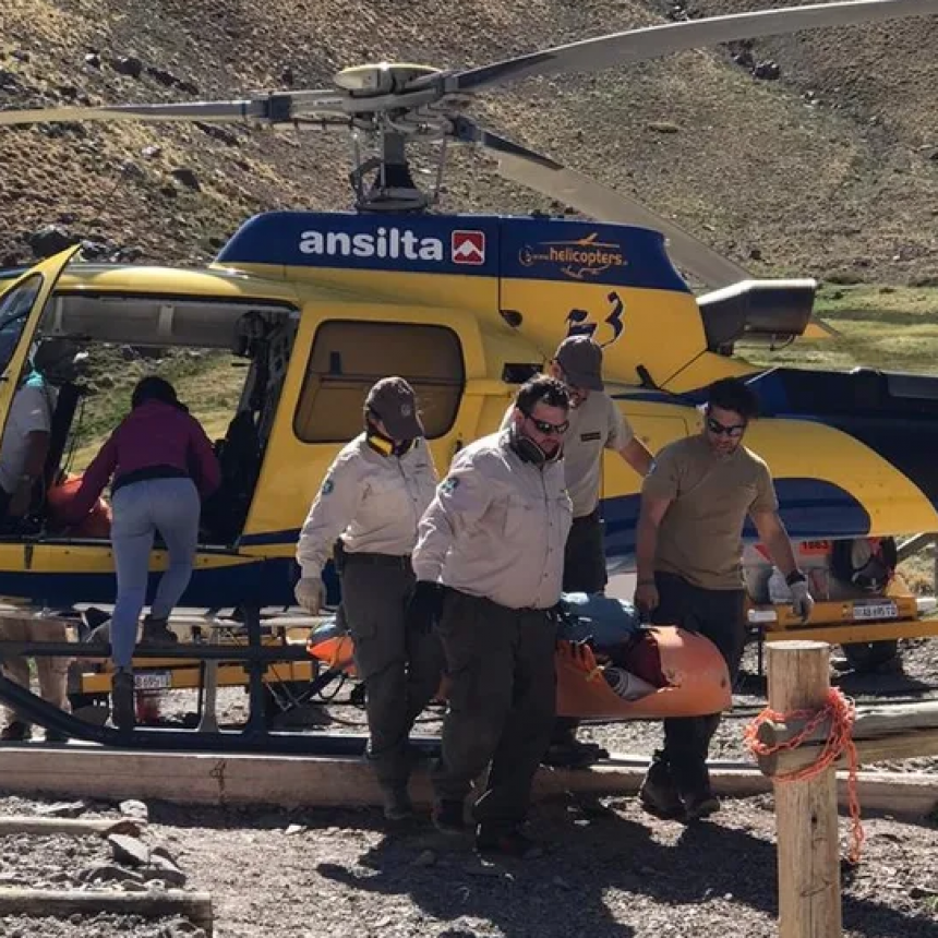 Milagroso rescate de una andinista bonaerense en el Cerro Aconcagua