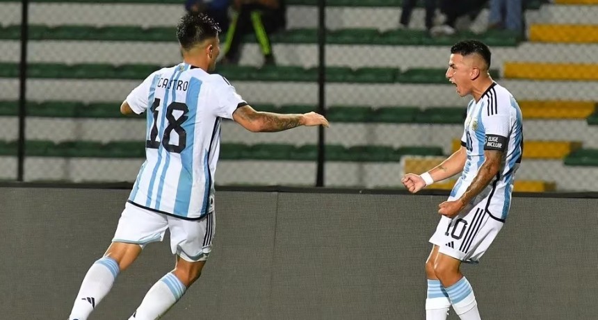 Con una goleada, Argentina logró el pase al cuadrangular final del Preolímpico 2024
