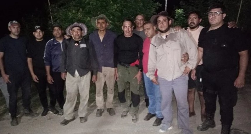 Rescatan a dos personas en el cerro “El Manchao”
