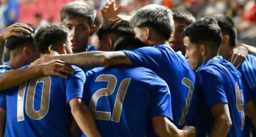 Argentina fue muy contundente y derrotó a Chile en amistoso previo al Sudamericano Sub 20