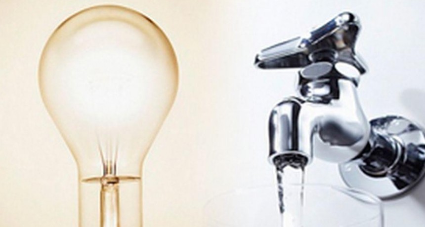 Tarifazo nacional en los servicios de agua y luz