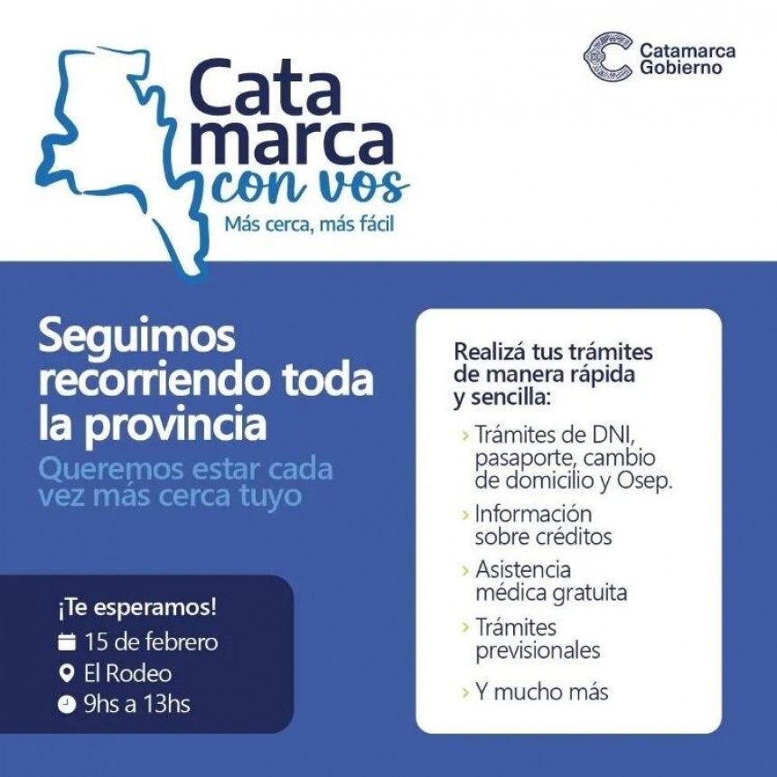 “Catamarca con Vos” lanza su año de trabajo en El Rodeo