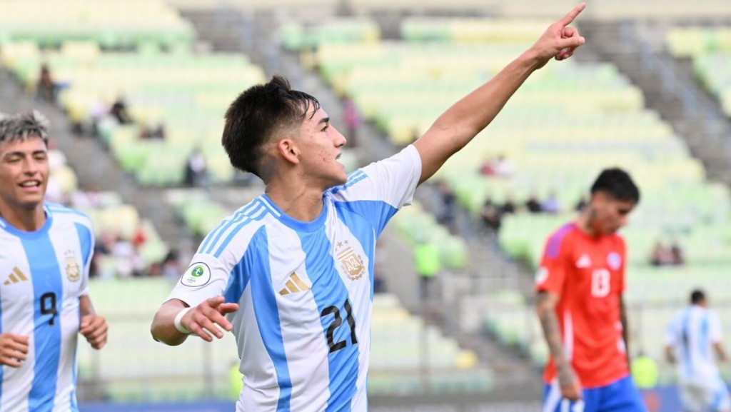 Argentina venció a Chile y dio otro paso hacia el Mundial Sub-20