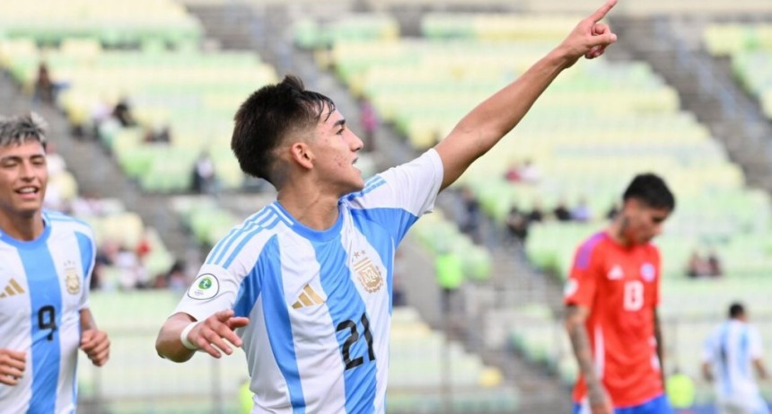 Argentina venció a Chile y dio otro paso hacia el Mundial Sub-20