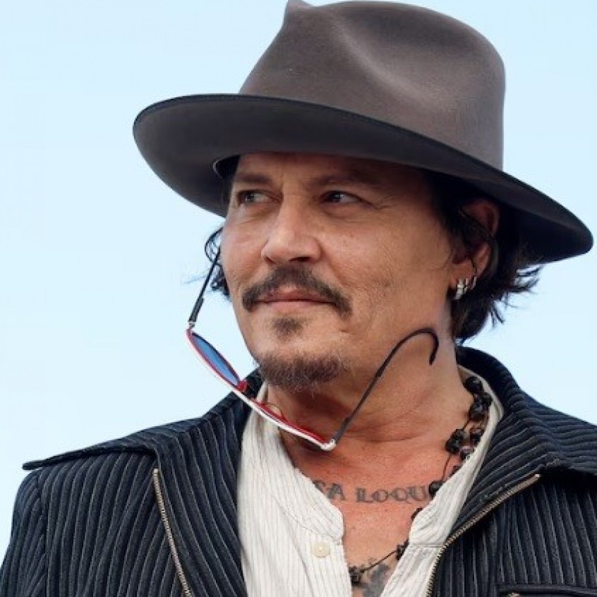 Johnny Depp llegó a la Argentina