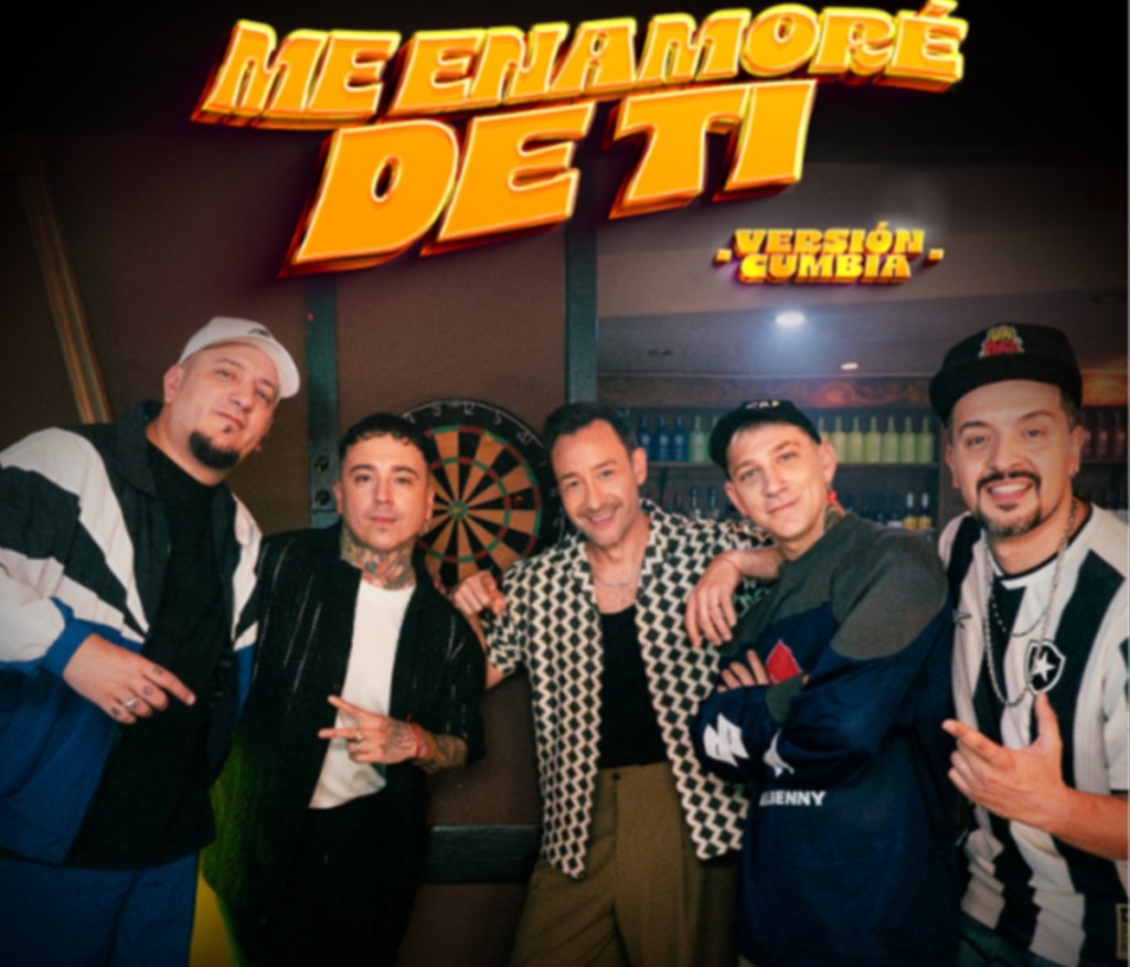 Luciano Pereyra le pone ritmo tropical a un clásico y presenta la versión cumbia de “Me enamoré de ti”