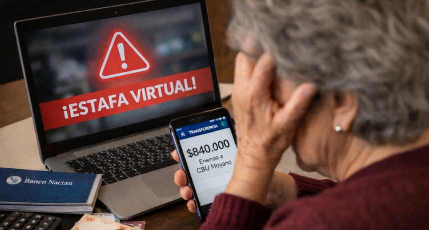 Creyó en un beneficio y terminó estafada