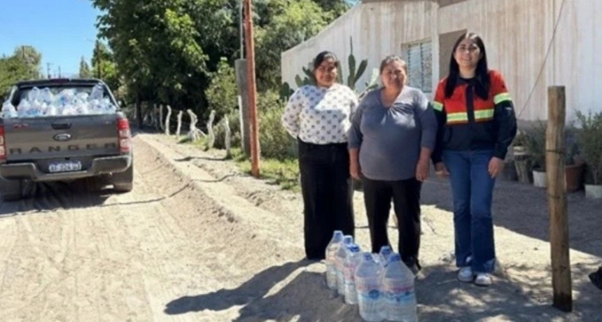 Temporal en Fiambalá: asisten a más de 120 familias tras las fuertes lluvias