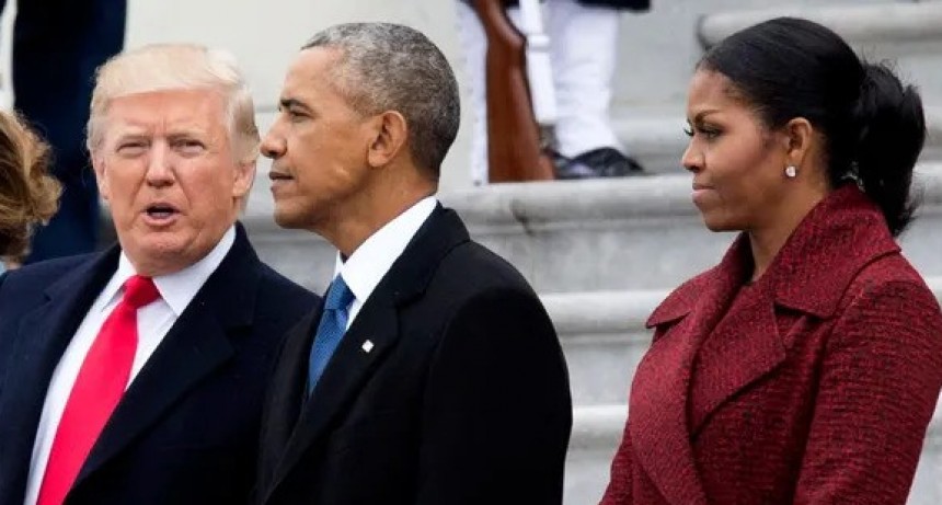 Racismo explícito: Donald Trump publicó un video con los Obama caracterizados como monos