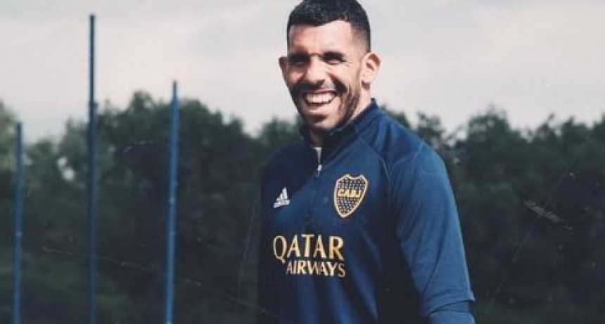 BUENAS NOTICIAS PARA BOCA: CARLITOS TEVEZ VOLVIO A LOS ENTRENAMIENTOS