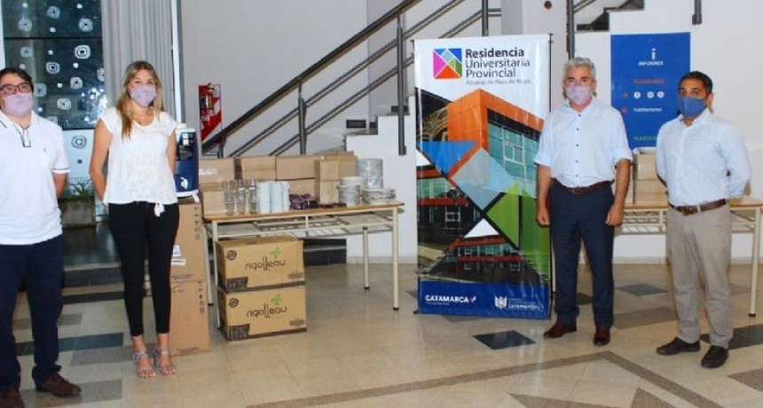 YMAD ENTREGO DONACIONES PARA LA RESIDENCIA UNIVERSITARIA