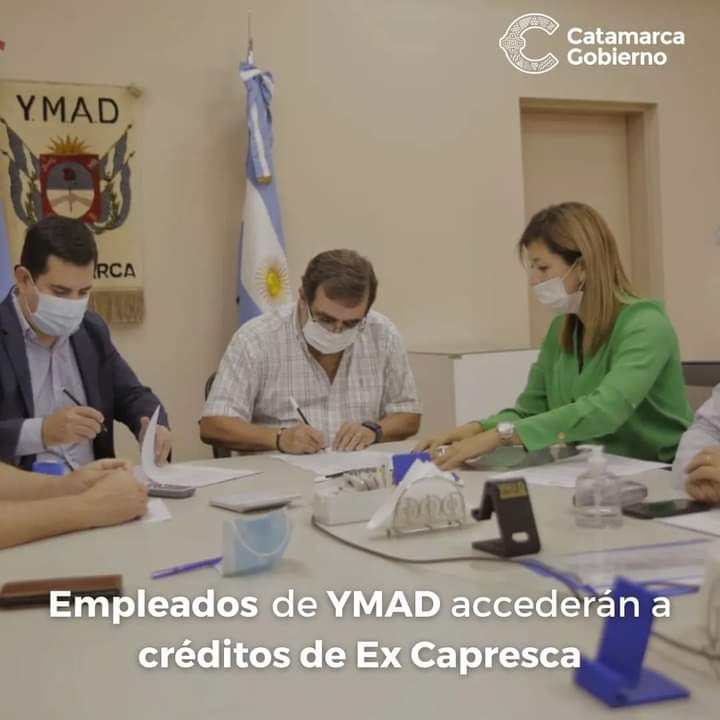 EMPLEADOS DE YMAD ACCEDERÁN A CRÉDITOS EX CAPRESCA
