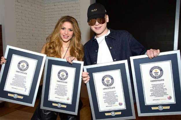 ¡Shakira y Bizarrap la rompen! Consiguen 4 récords Guinness
