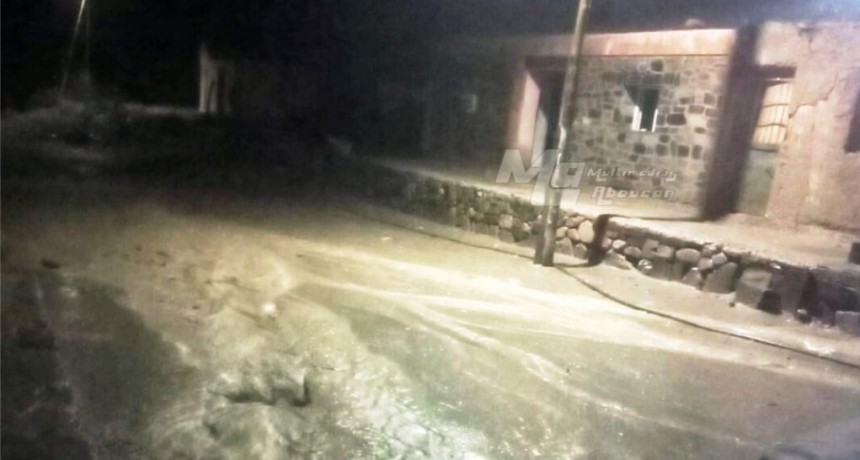 Fuerte temporal en Fiambalá
