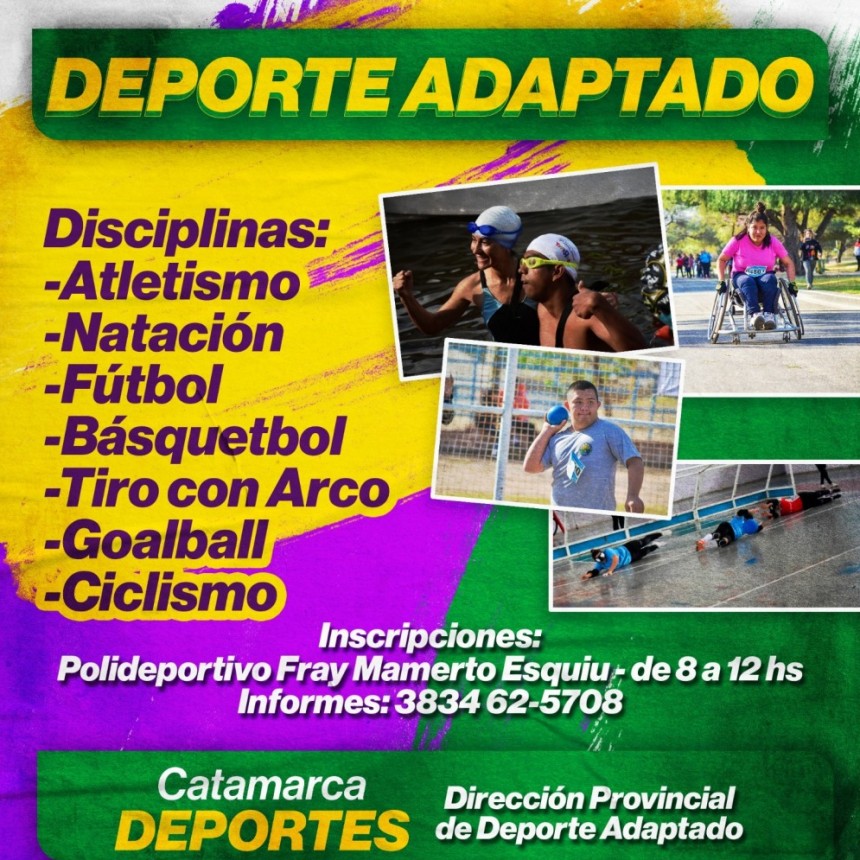 El Deporte Adaptado con su propuesta 2023