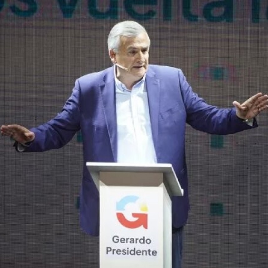 Gerardo Morales lanzó su candidatura a presidente: “Ya es hora de que Cristina se vaya a su casa”