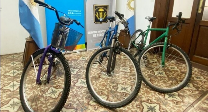 Presos de Bouwer repararon bicicletas que serán usadas por vecinos y turistas