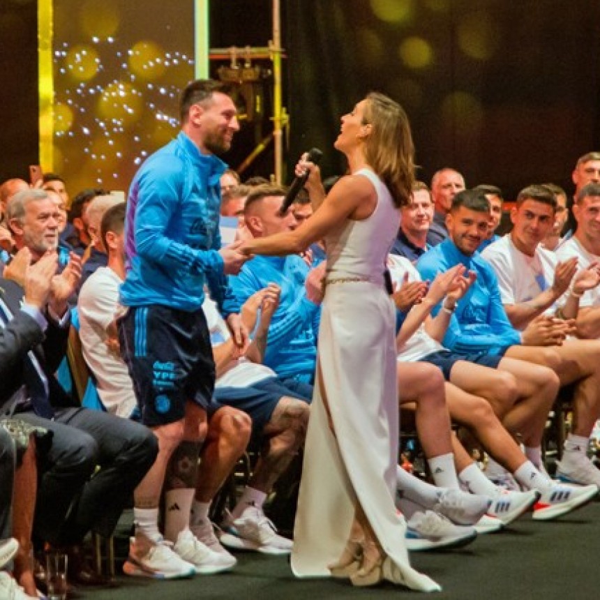 Soledad sorprendió y emocionó a la Selección Argentina