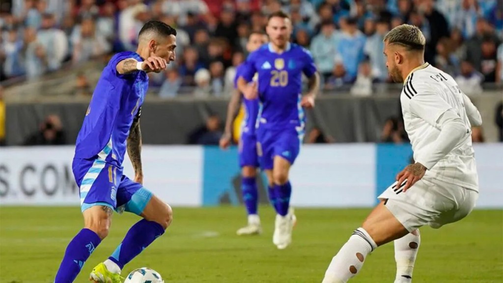 Di María “fue” Messi y Argentina ganó 3 a 1 a Costa Rica