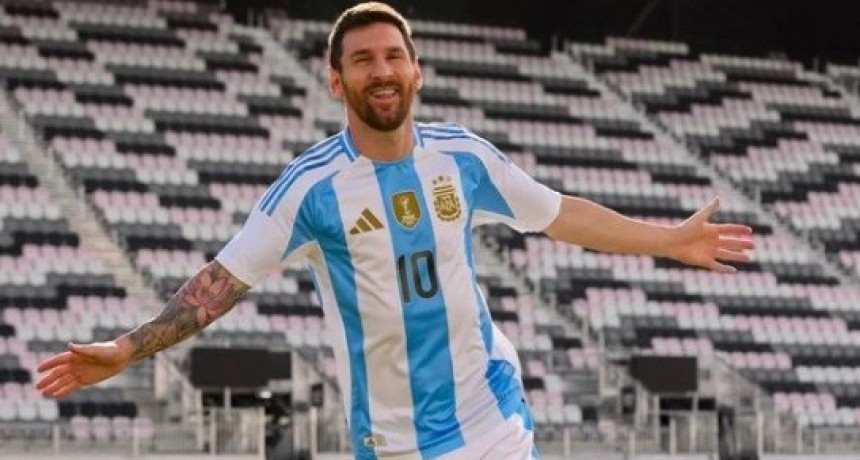 La Selección Argentina dio a conocer sus nuevas camisetas