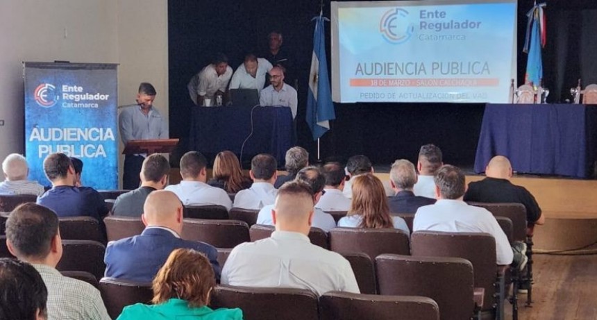 EC SAPEM: Realizaron una audiencia pública para la actualización de las tarifas de energía