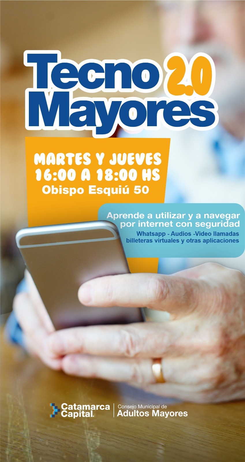 Catamarca impulsa &ldquo;Tecno Mayores 2.0&rdquo; para acercar la tecnolog&iacute;a a los adultos mayores