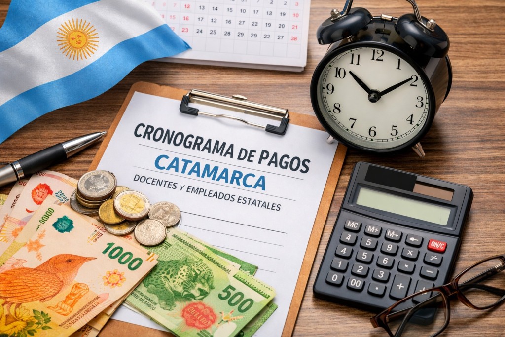 El Gobierno de Catamarca oficializa el cronograma de pago de sueldos para docentes y estatales