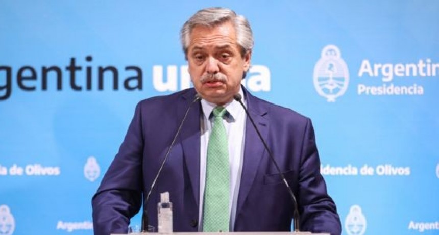 ALBERTO FERNANDEZ EVOLUCIONA BIEN