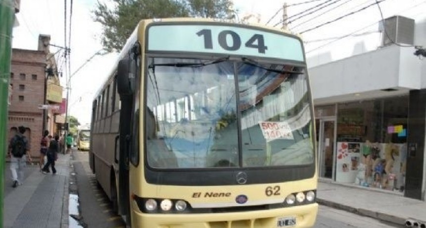 HABRÁ PARO DE COLECTIVOS