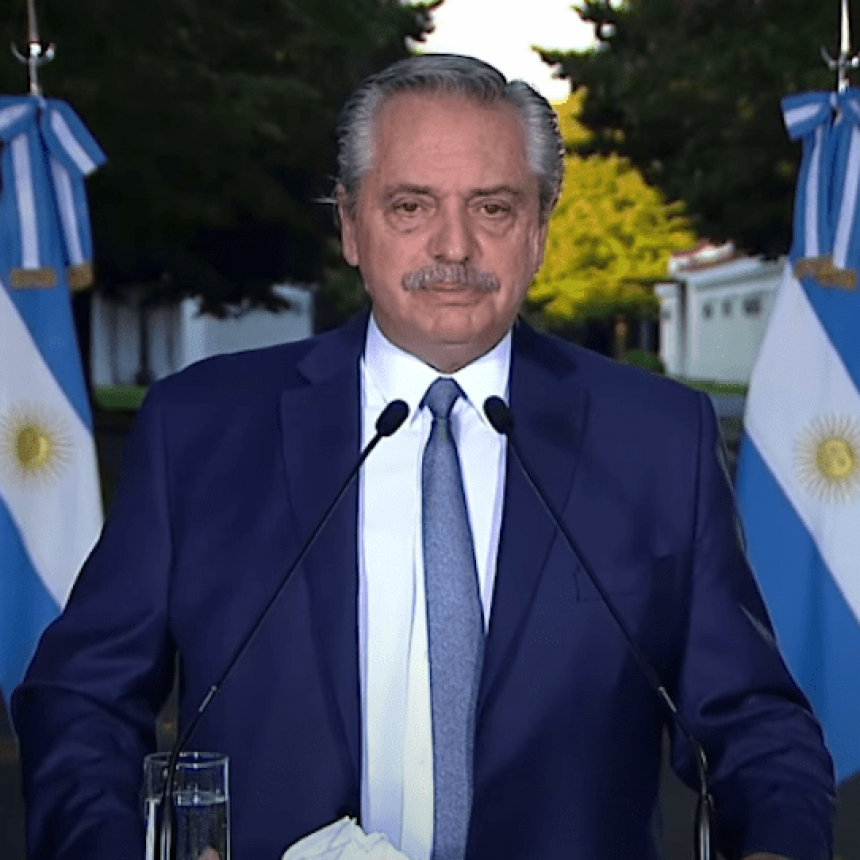 ALBERTO FERNANDEZ EXTENDIÓ LAS RESTRICCIONES