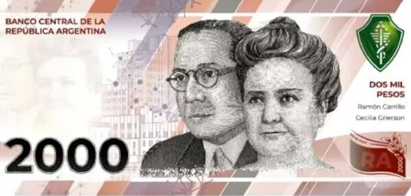 El Gobierno Nacional lanzó el billete de $2000 pesos