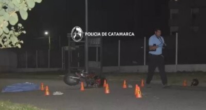 Septuagenaria murió embestida por una moto