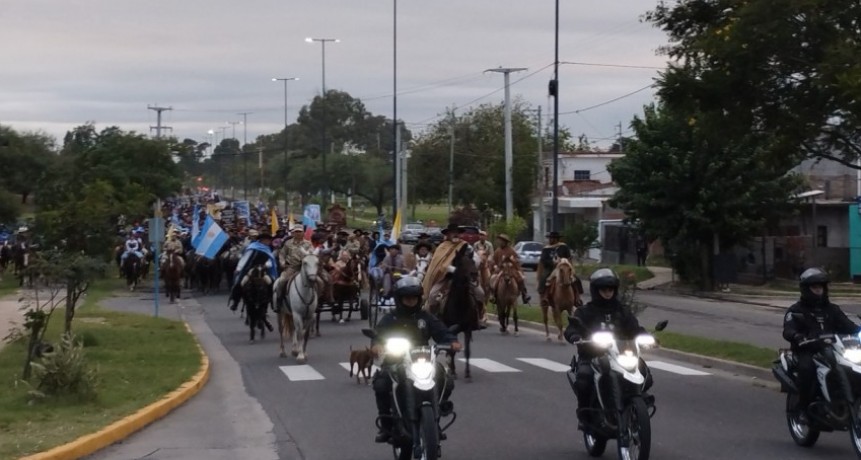Se realizó la Cabalgata de la Virgen en una jornada plena de fe y tradición