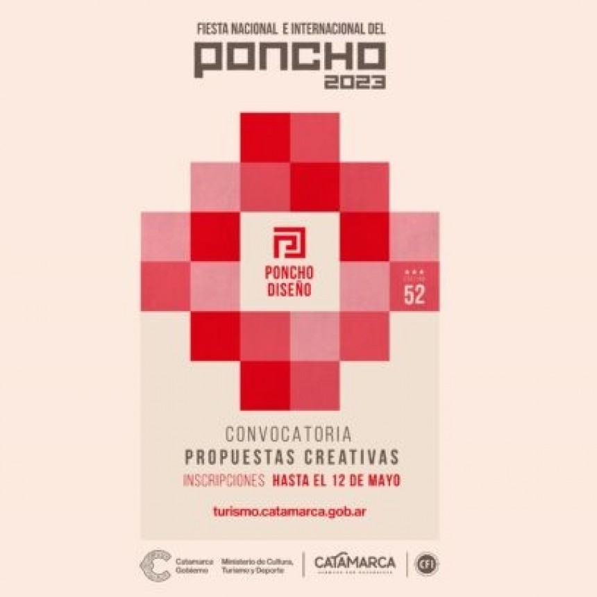 Poncho 2023: abrió la convocatoria para artistas, artesanos, diseñadores y productores