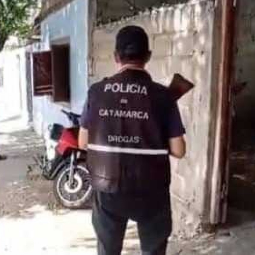 Droga en Catamarca: detienen a personas, secuestran marihuana, cocaína y dinero