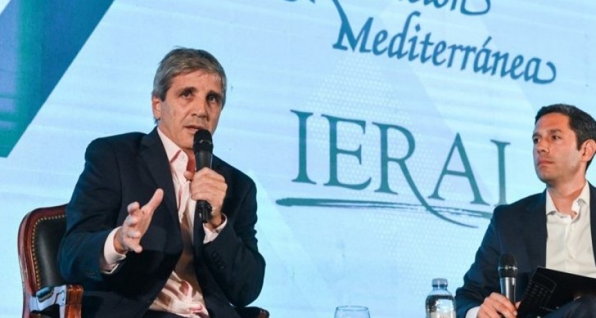 Caputo aseguró que va a sorprender la inflación de abril