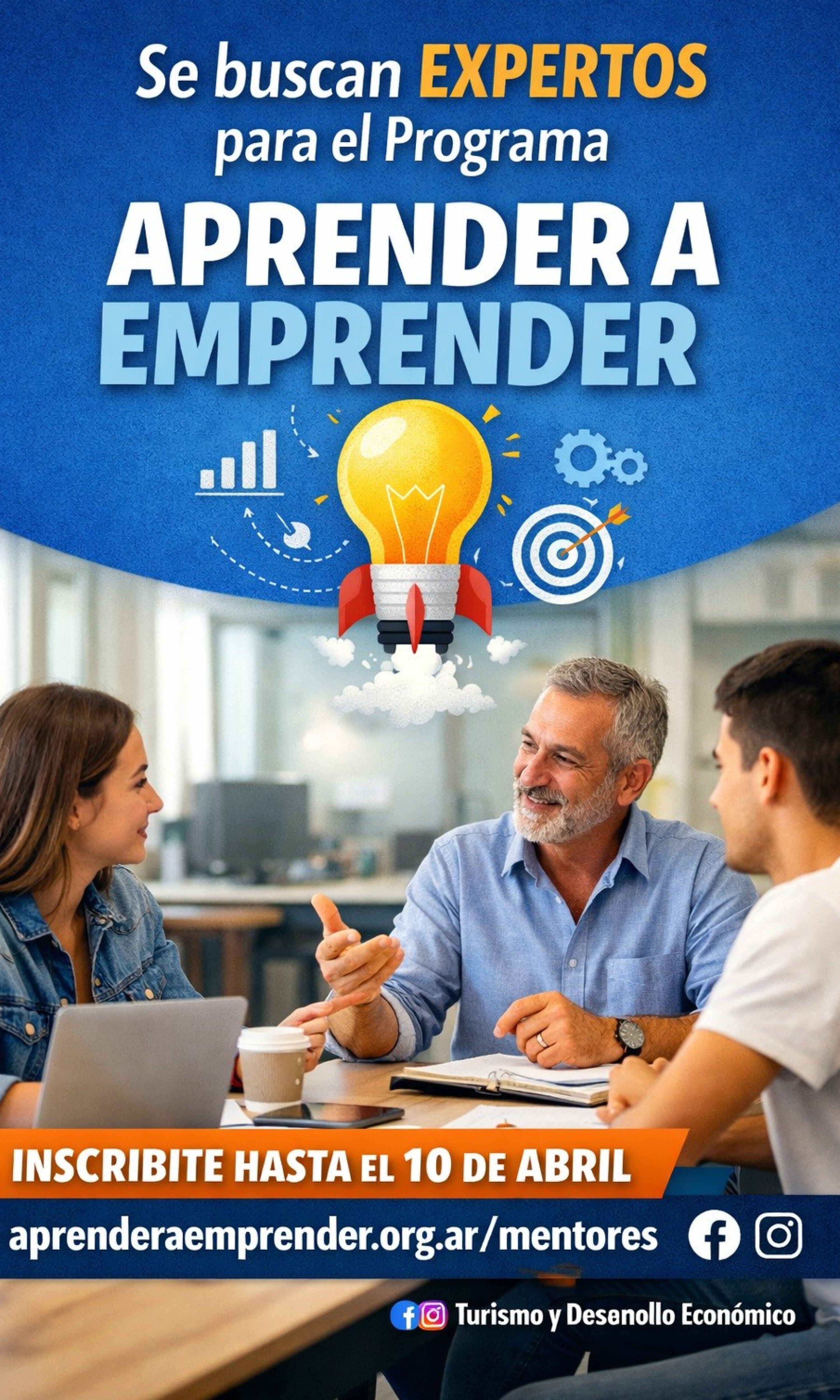 Convocan a expertos para guiar a j&oacute;venes en el programa Aprender a Emprender