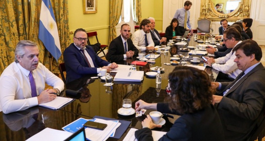 ALBERTO FERNANDEZ CONVOCO A UNA REUNIÓN AL GABINETE ECONÓMICO