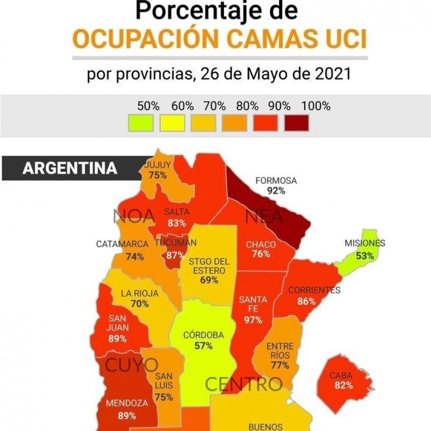 CATAMARCA NO ESTA ENTRE LAS PROVINCIAS CON RIESGO SANITARIO