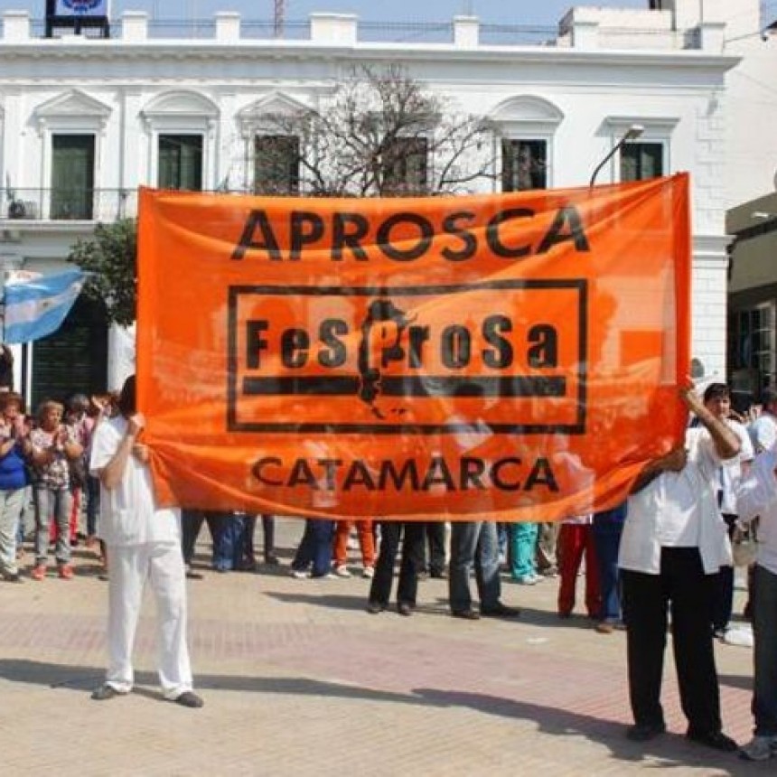 PROTESTA DE TRABAJADORES DE LA SALUD