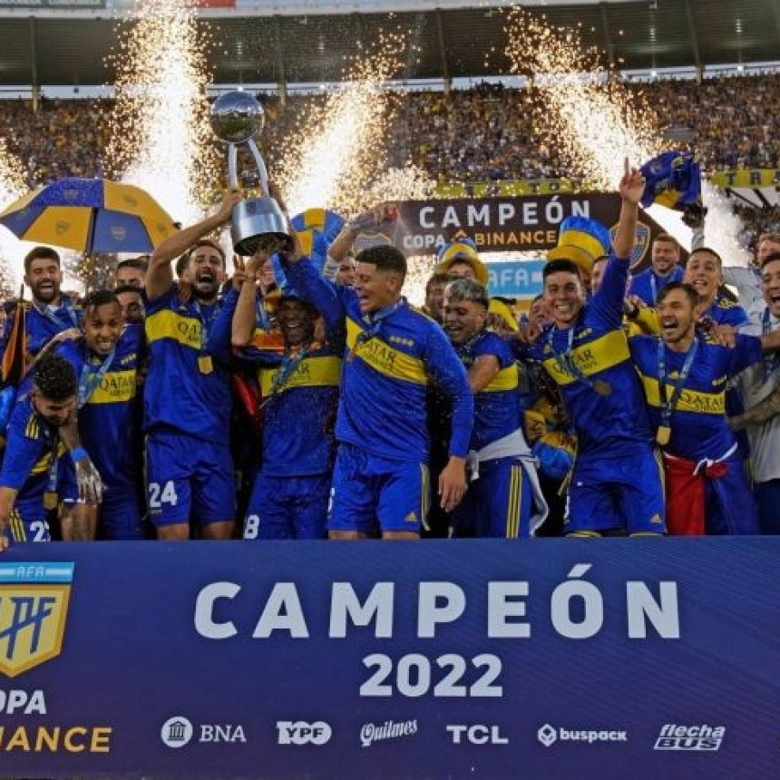 BOCA SE CONSAGRO CAMPEON CON UNA GOLEADA