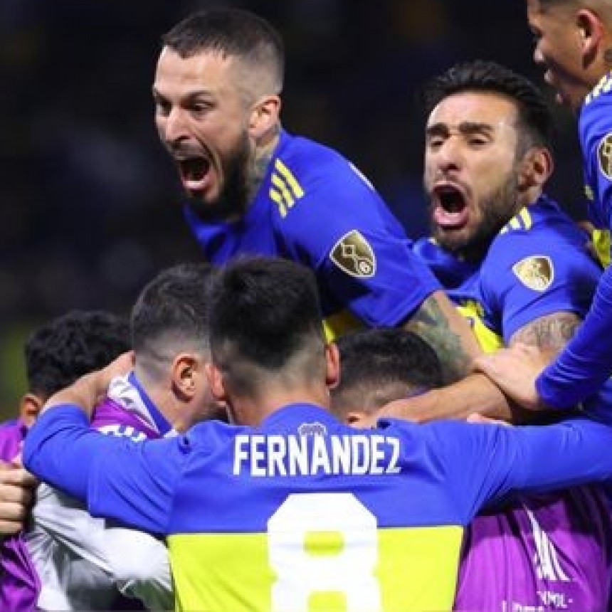 BOCA GANO CON GOL DE VARELA Y SE METIO EN OCTAVOS