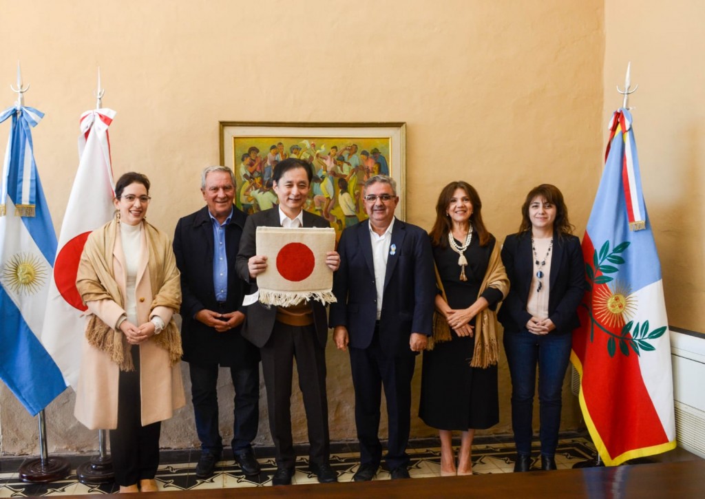 Raúl recibió al Embajador de Japón para dialogar sobre las potencialidades del litio 