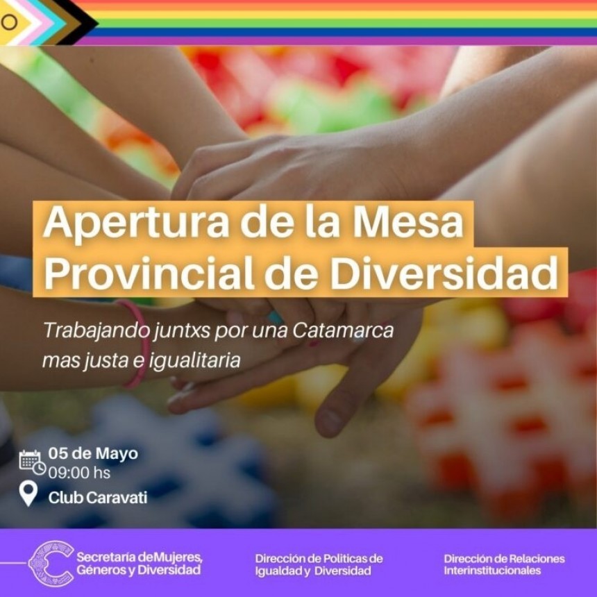 Comenzó la Primera Mesa Provincial de Diversidad