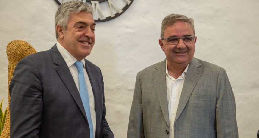 El gobernador recibió al reconocido abogado Gregorio Dalbón y dialogaron sobre la Reforma Judicial 