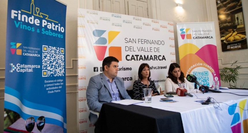 Turismo de la Capital lanzó el programa de actividades del Finde Patrio