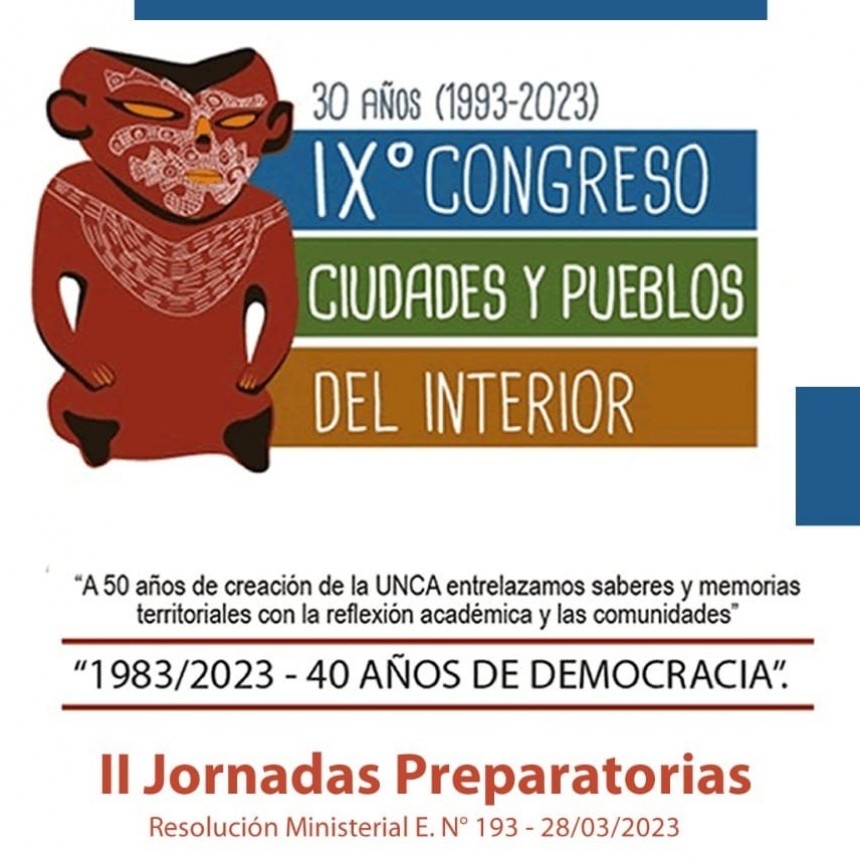 Segundas Jornadas Preparatorias para el IX Congreso de Ciudades y Pueblos del Interior