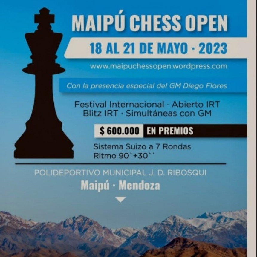 Catamarca participará en el Chess Open de Maipú Mendoza